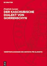 Der Kaschubische Dialekt Von Gorrenschyn