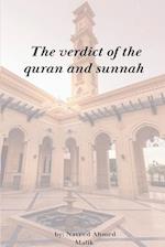 The verdict of the quran and sunnah 