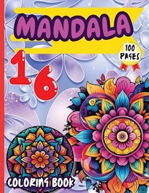 Mandala 16 Coloring Book