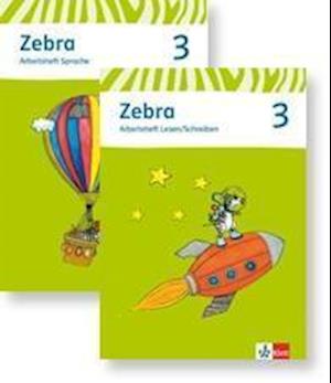 Zebra. Neubearbeitung. Paket (Arbeitsheft Sprache und Arbeitsheft Lesen und Schreiben) 3. Schuljahr