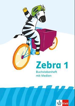 Zebra 1.Buchstabenheft in Druckschrift Klasse 1