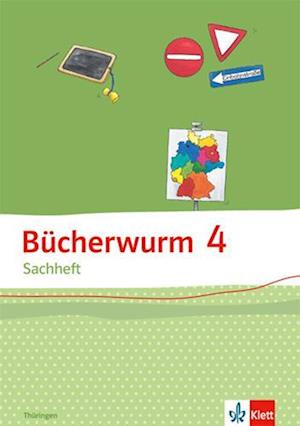 Bücherwurm Sachheft. Arbeitsheft 4. Schuljahr für Thüringen