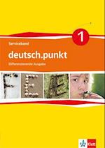 deutsch.punkt 1. Serviceband Lehrerband mit Kopiervorlagen inkl. CD-ROM. 5. Schuljahr. Differenzierende Ausgabe.