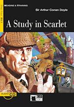 A Study in Scarlet. Buch + Audio-CD
