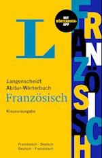 Langenscheidt Abitur-Wörterbuch Französisch - Klausurausgabe
