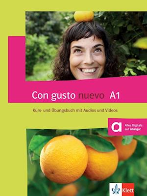 Con gusto nuevo A1. Kurs- und Übungsbuch + MP3-CD + DVD