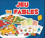 Jeu de fables. Gamebox mit 132 Karten, Spielplan + Download