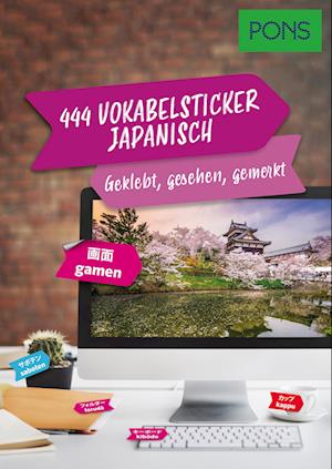 PONS 444 Vokabelsticker Japanisch