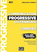 Communication progressive du français. Niveau débutant complet. Corrigés