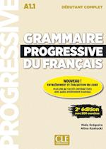Grammaire progressive du français - Niveau débutant complet. 2ème édition. Livre + CD + Web-App
