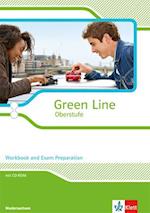 Green Line Oberstufe. Klasse 11/12 (G8), Klasse 12/13 (G9). Workbook and Exam preparation mit CD-ROM. Ausgabe 2015. Niedersachsen