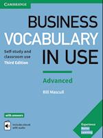 Business Vocabulary in Use: Advanced Third edition. Wortschatzbuch + Lösungen + eBook