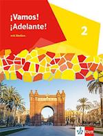 ¡Vamos! ¡Adelante! 2. Schulbuch mit Medien 2. Lernjahr