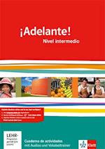 ¡Adelante!. Cuadernos de actividades mit Audio-CD und Übungssoftware. Nivel intermedio. Klasse 11/12