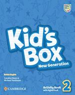 Kid's Box New Generation. Level 2. Activity Book with Digital Pack