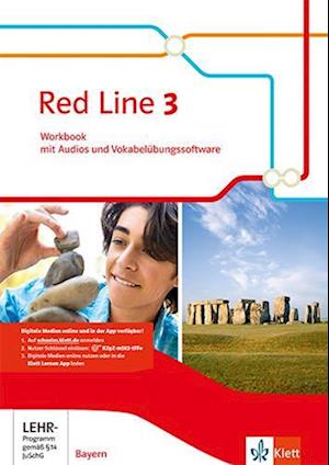 Red Line 3. Workbook mit Audio-CD und Vokabelübungssoftware Klasse 7. Ausgabe Bayern