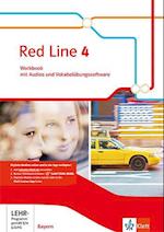 Red Line 4. Ausgabe Bayern. Workbook mit Audio-CD und Vokabelübungssoftware Klasse 8