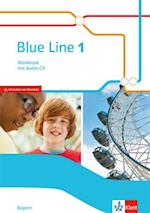 Blue Line. Workbook mit Audio-CD. Klasse 5. Ausgabe für Bayern ab 2017
