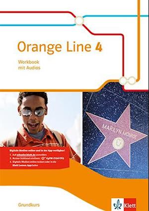 Orange Line 4. Workbook mit Audios. Grundkurs Klasse 8. Ausgabe 2014