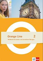 Orange Line 2. Workbook mit Audios und interaktiven Übungen Klasse 6