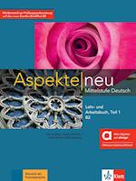 Aspekte neu B2 - Hybride Ausgabe allango. Lehr- und Arbeitsbuch mit Audio-CD, Teil 1 inklusive Lizenzschlüssel allango (24 Monate)