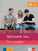 Netzwerk neu A1.1. Kurs- und Übungsbuch mit Audios und Videos