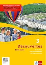 Découvertes Série jaune 3. Fit für Tests und Klassenarbeiten. Arbeitsheft mit CD-ROM und Lösungen