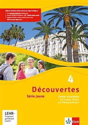 Découvertes Série jaune 4. Cahier d'activités mit MP3-CD, Video-DVD und Übungssoftware