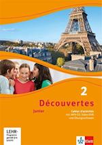 Découvertes Junior. 2 Cahier d'activités mit MP3-CD, Video-DVD und Übungssoftware. Klasse 6