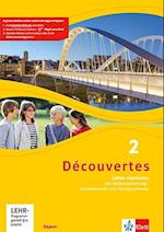 Découvertes 2. Ausgabe Bayern. Cahier d'activités mit mp3-CD, Video-DVD und Vokabeltrainer 2. Lernjahr