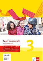Tous ensemble 3. Cahier d'activités mit MP3-CD und Vokabeltrainer. Ausgabe 2013