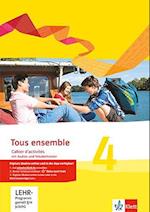 Tous ensemble 4. Cahier d'activités mit MP3-CD und Vokabeltrainer. Ausgabe 2013