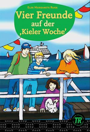 Vier Freunde auf der Kieler Woche