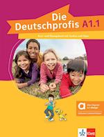 Die Deutschprofis A1.1 - Hybride Ausgabe allango. Kurs- und Übungsbuch mit Audios und Clips inklusive Lizenzschlüssel allango (24 Monate)