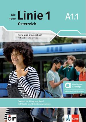 Die neue Linie 1 Österreich A1.1 - Hybride Ausgabe allango. Kurs- und Übungsbuch