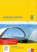 Lambacher Schweizer. 8. Schuljahr G8. Arbeitsheft plus Lösungsheft und Lernsoftware. Hessen