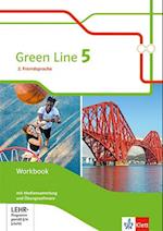 Green Line 5. Ausgabe 2. Fremdsprache. Workbook mit Audios und Übungssoftware Klasse 10