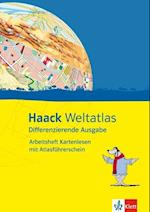 Haack Weltatlas Differenzierende Ausgabe. Arbeitsheft Kartenlesen mit Atlasführerschein Klasse 5