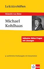 Lektürehilfen Michael Kohlhaas