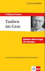 Lektürehilfen Wolfgang Koeppen "Tauben im Gras"