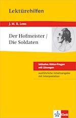 Lektürehilfen J.M.R. Lenz "Der Hofmeister / Die Soldaten"