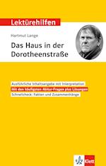 Lektürehilfen Hartmut Lange "Das Haus in der Dorotheenstraße"