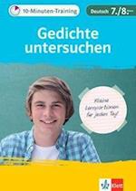 10-Minuten-Training Deutsch Aufsatz Gedichte untersuchen 7./8. Klasse
