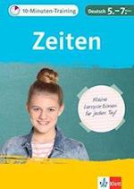 10-Minuten-Training Deutsch Grammatik Zeiten 5. - 7. Klasse