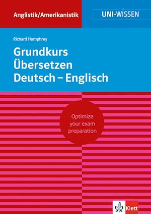 Grundkurs Übersetzen Deutsch-Englisch