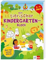 Mein tierischer Kindergarten-Block (3 - 4 Jahre)