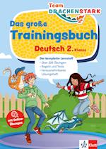 Team Drachenstark: Das große Trainingsbuch Deutsch 2. Klasse