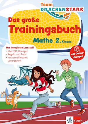 Klett Team Drachenstark: Das große Trainingsbuch Mathe 2. Klasse