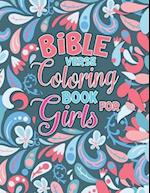 Bible Verse Coloring Book for Girls