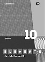 Elemente der Mathematik SI 10. Lösungen. G9. Für Nordrhein-Westfalen